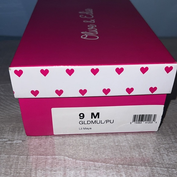 Olive & Edie Lil Maya Gladiator Sandals - Gold Multi, Size 9 - Picture 6 of 6